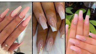 2023 nail art designs, coffin and acrylic nails trendy fashionable designs