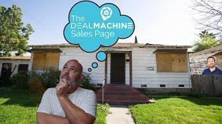 Marketing Your Wholesale Real Estate Deals | DealMachine Sales Pages  