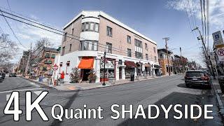 Virtual Walking Tour Through the Streets of Quaint Shadyside Pittsburgh Pa ( Shadyside Village 2022)