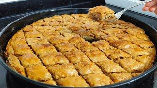 BEN YAPAMAM DEME ‼️EN BASİT YÖNTEMLE ÇITIR ÇITIR BAKLAVA TARİFİ 