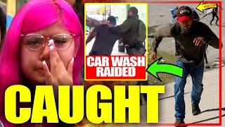 Illegals FLEE Carwash Raid and Now DEMOCRATS Are Hiding From ICE