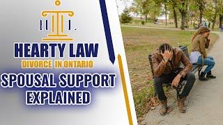 Divorce in Ontario: Spousal Support Explained