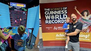 Trying To Break World Records At The Orlando Science Center! Guinness World Record Exhibit & More!