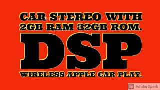 2/32 with DSP, Apple car play enabled Android player car stereo | apple car Play wireless