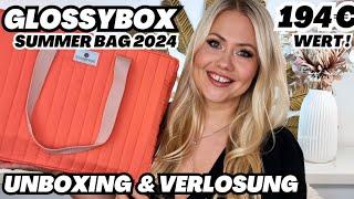  GLOSSYBOX SUMMER BAG 2024 | Unboxing & Verlosung