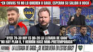 GAGO a BOCA Capitulo 1002En CHIVAS Ya NO lo QUIEREN!BOCA Trabaja Lo FÍSICO ¿Pedido Por GAGO?🟡