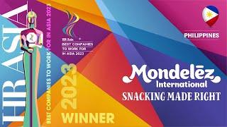 MONDELĒZ PHILIPPINES - 2023 Philippines HR ASIA Best Companies to Work for in Asia