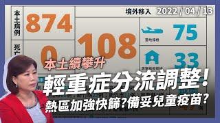 本土攀新高！輕重症分流調整！熱區加強快篩？備妥兒童疫苗？減災的成敗關鍵？（公共電視 - 有話好說）