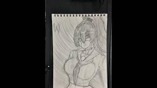 (JJK) Fem Mahito  #drawing #art #timelapse #sketch #anime #jjk #jujustukaisen