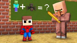 Baby JJ Becomes Spiderman - Maizen Minecraft Animation