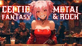 CELTIC FANTASY METAL & ROCK  2 Hours Medieval Tavern Fantasy Vibes for Work, Gaming, & Workouts 