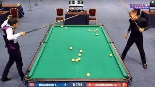 World Cup 2023. Get your vodka ready! Madaminov (KGZ) - Kryzhanovsky (MDA). Billiards, American.