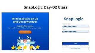 SnapLogic Day-02 Class