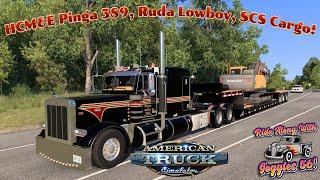 ATS | Hell Creek Machinery Pinga 389, Ruda Lowboy and SCS Cargo! 1.54