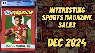 Interesting Sports Magazine Sales - December 2024