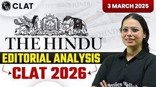 The HINDU Editorial Analysis (3 March) | The Hindu Newspaper Analysis-26