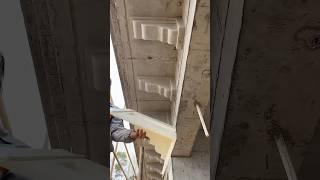 turns out that the beam support is made of molds #construction site #construction site