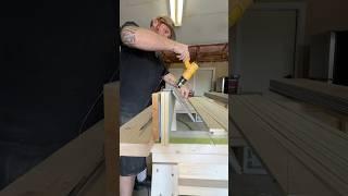 Vinyl plank bending #carpentry #diy #woodwork #homeimprovement #renovation #wood #carpenter #amc