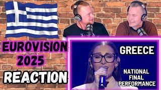 EUROVISION 2025 GREECE *Reaction* Klavdia - Asteromáta - National Final Performance