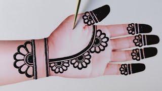 Latest Style Bridal Mehndi Design for Front Hand ll Amazing Eid Full Hand Mehndi Design ll Mehandi