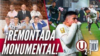 ¡REMONTADA MONUMENTAL! Universitario 2-1 Alianza Lima