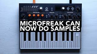 MicroFreak upgrade: My favorite synth can now play samples!