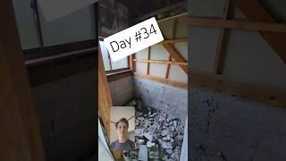 Day 34 of Japanese House Renovation: Bathroom Demolished! #diyrenovation #japanesehouse #renovation