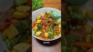 Easy high protein and high fiber meal #highprotien #recipe #chickenrecipes