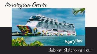 Norwegian Encore: Balcony Stateroom Tour