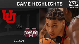 Utah vs. Mississippi State Game Highlights | 2024-25 Big 12 Men’s Basketball