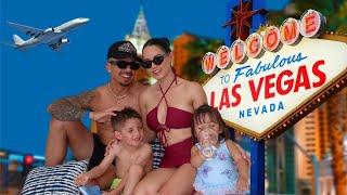 GAEL AND KAELI TAKE VEGAS!! First time taking the kids 