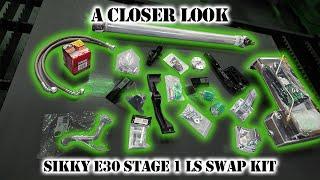 A closer look at Sikky's BMW E30 Stage 1 LS Swap Kit