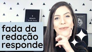 Fada da redação responde | redação Enem