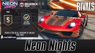 Need For Speed No Limits: Underground Rivals | Neon Nights | Breakneck Division | S Tier