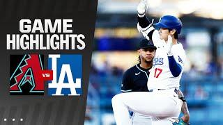D-backs vs. Dodgers Game Highlights (7/2/24) | MLB Highlights