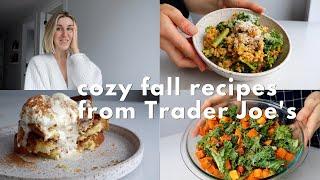 5 days of Trader Joe's fall recipes! | my current fav snacks, breakfasts, sides, desserts