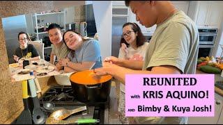 REUNITED with Kris Aquino! And Bimby & Josh! | Darla Sauler