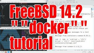 FreeBSD 14.2 how to run "docker" OCI containers tutorial - December 2024 - 1b5a5dd9