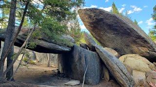 360° Virtual Tour - Trail WP459 to the Flintstone House near Butte, Montana MT.