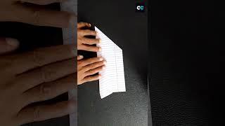 Notebook Paper Airplane। How To Make Airplane With Notebook Paper #shorts