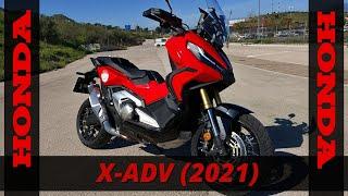 Honda X-ADV (2021)  Teil 1 von 2: Probefahrt, Walkaround, Soundcheck (DEUTSCH)  VLOG136 [4K]