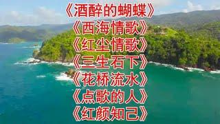 抒情歌曲 酒醉的蝴蝶  西海情歌  红尘情歌  三生石下  点歌的人