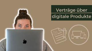 Verträge über digitale Produkte schließen