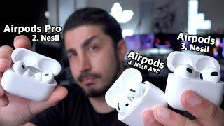 4. Nesil ANC AirPods ile ilk tanışma! Alınır mı? "AirPods 3 vs Airpods 4 vs Airpods Pro 2"