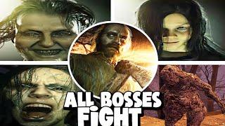 ALL BOSSES FIGHT - RESIDENT EVIL 7 (WITH CUTSCENES) [HD]