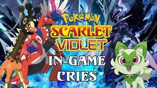 All Gen 9 Pokemon Cries