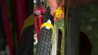 Cyclists, You Won’t Believe What Glue and Thread Can Do to Your Bike! #bike