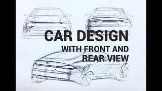 Car design with Front and Rear view
