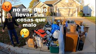  AMERICANO SE PORTO MALO CON MIGO  / LO QUE TIRAN EN USA LOS MILLONARIOS / VENTA DE GARAGE EN USA