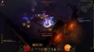 Diablo 3 Act 3 Inferno farming with glasscannon Barbarian 23k hp 250 res all!!!